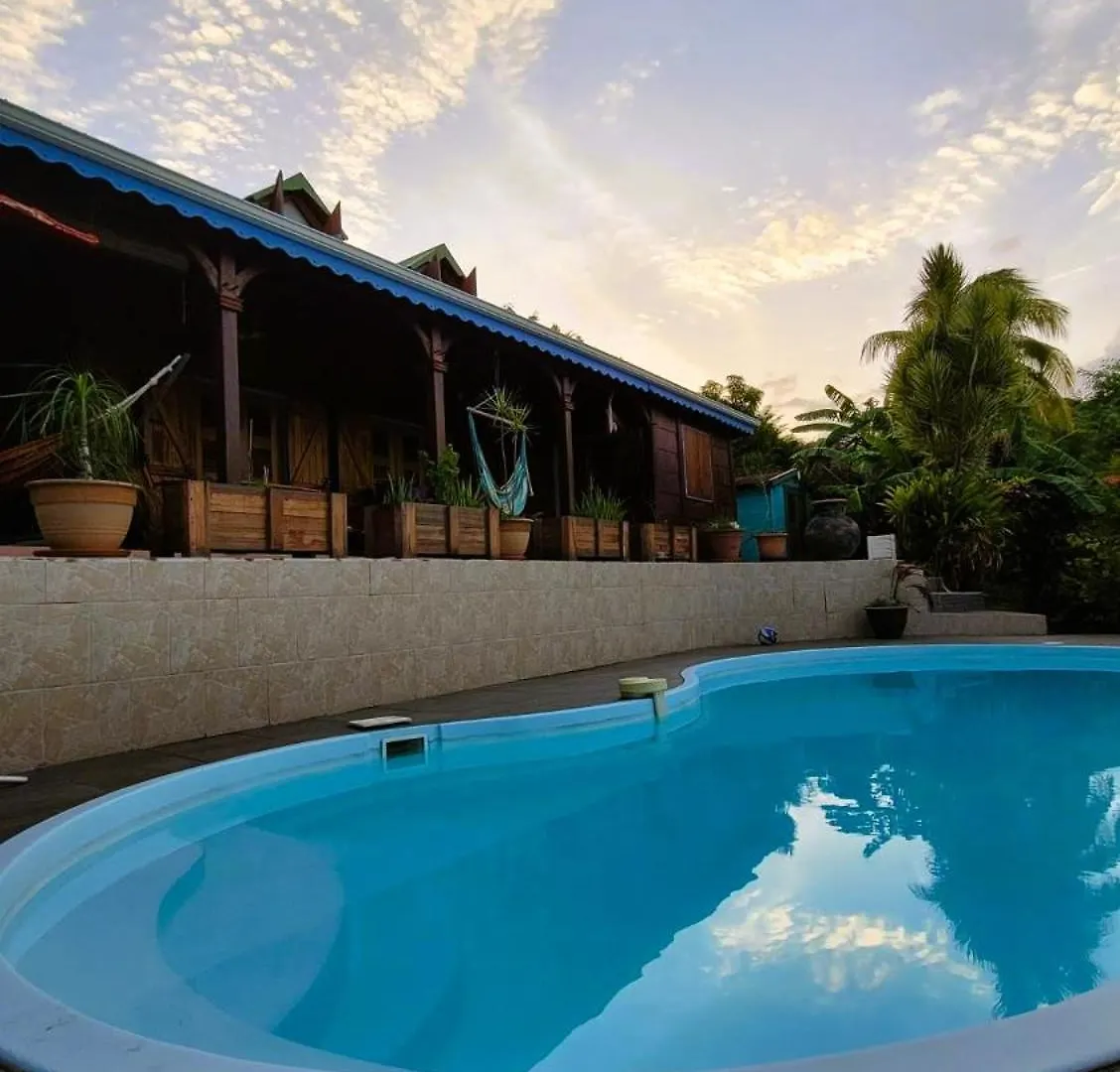Tatil Evi Villa Ti'Roucou 3 Etoiles - Vue Mer Et Piscine Privee Sans Vis A Vis Bouillante