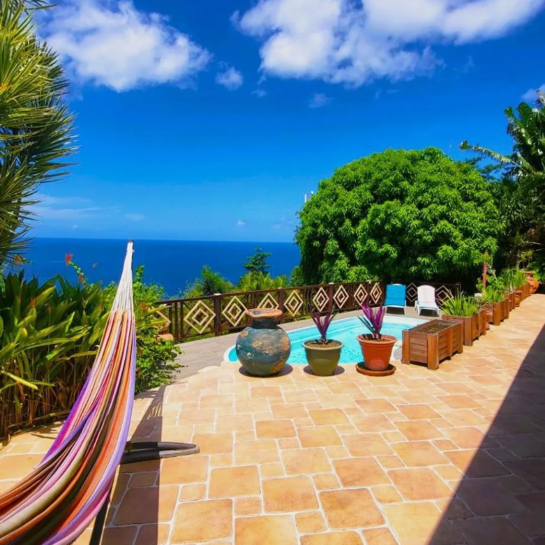 VILLA TI'ROUCOU 3 étoiles - vue mer et piscine privée sans vis à vis Bouillante